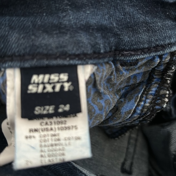 Miss sixty jeans size 24 - Picture 4 of 4